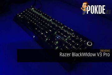 Razer BlackWidow V3 testé par Pokde.net Razer BlackWidow V3 testé par Pokde.net