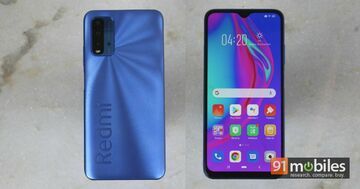 Xiaomi Redmi 9 Power test par 91mobiles.com