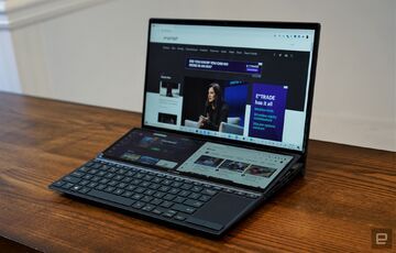 Asus ZenBook Duo 14 test par Engadget