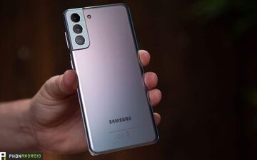 Samsung Galaxy S21 test par PhonAndroid