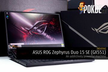 Asus ROG Zephyrus Duo 15 testé par Pokde.net Asus ROG Zephyrus Duo 15 testé par Pokde.net