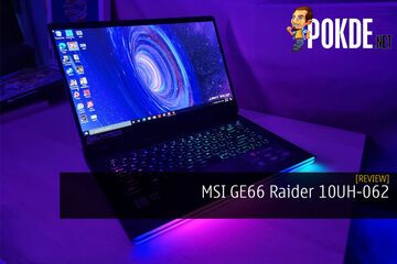 MSI GE66 Raider test par Pokde.net