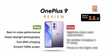 OnePlus 9 Review: 29 Ratings, Pros and Cons