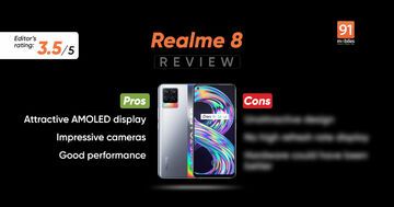 Realme 8 Review : List of Ratings, Pros and Cons Realme 8 Review : List of Ratings, Pros and Cons