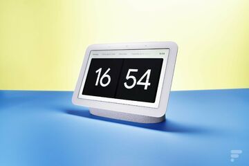 Google Nest Hub 2 testé par FrAndroid Google Nest Hub 2 testé par FrAndroid