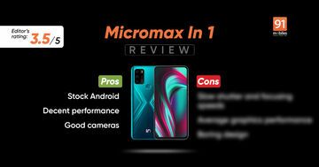 Micromax In 1 reviewed by 91mobiles.com