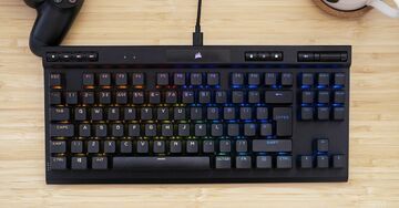 Corsair K70 RGB TKL test par The Verge