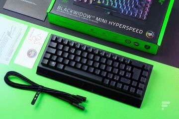 Razer BlackWidow V3 testé par FrAndroid Razer BlackWidow V3 testé par FrAndroid