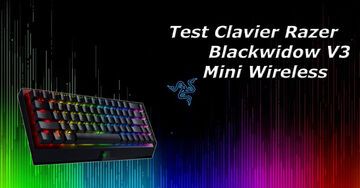 Razer BlackWidow V3 test par Vonguru