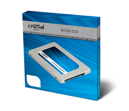 Crucial BX100 test par ComputerShopper