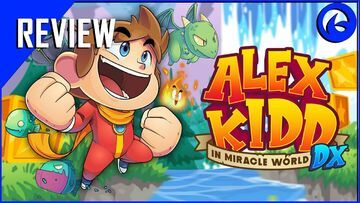 Alex Kidd In Miracle World DX test par Outerhaven Productions