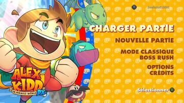 Alex Kidd In Miracle World DX test par SuccesOne