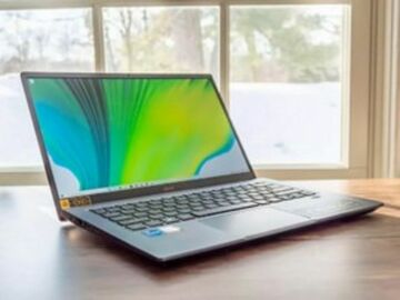 Acer Swift 3X testé par CNET France Acer Swift 3X testé par CNET France