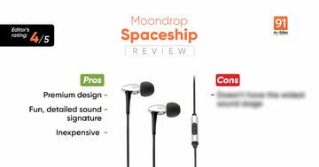 Moondrop Spaceship Review: 1 Ratings, Pros and Cons