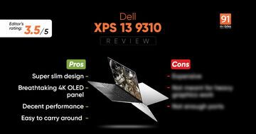 Dell XPS 13 reviewed by 91mobiles.com