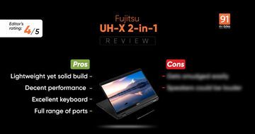 Fujitsu UH-X reviewed by 91mobiles.com