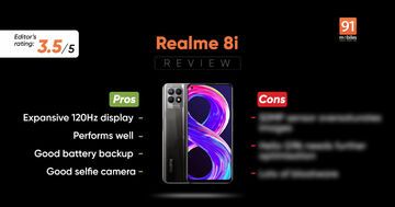 Realme 8i im Test: 13 Bewertungen, erfahrungen, Pro und Contra