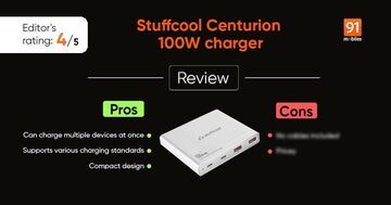 Stuffcool Centurion testé par 91mobiles.com Stuffcool Centurion testé par 91mobiles.com