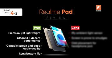 Realme Pad Review: 17 Ratings, Pros and Cons
