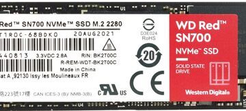 Test Western Digital Red SN700