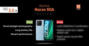 Realme Narzo 50A Review: 6 Ratings, Pros and Cons