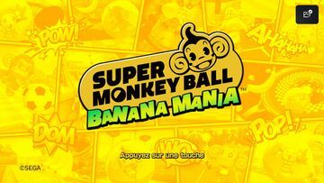 Super Monkey Ball Banana Mania test par PXLBBQ Super Monkey Ball Banana Mania test par PXLBBQ