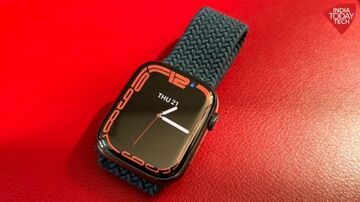 Apple Watch Series 7 testé par IndiaToday Apple Watch Series 7 testé par IndiaToday