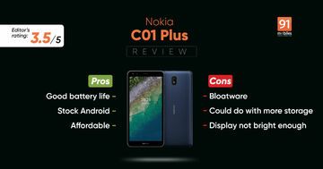 Nokia C01 Plus Review