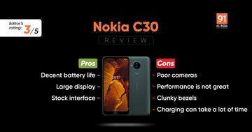 Nokia C30 Review