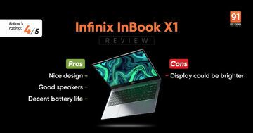 Infinix InBook X1 Review: 9 Ratings, Pros and Cons