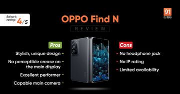 Oppo Find N Review: 17 Ratings, Pros and Cons