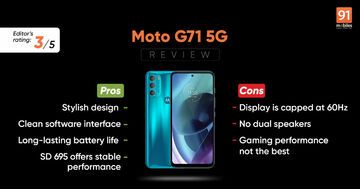 Motorola Moto G71 im Test: 5 Bewertungen, erfahrungen, Pro und Contra