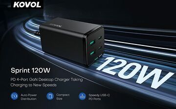Kovol Sprint 120W testé par Mighty Gadget Kovol Sprint 120W testé par Mighty Gadget