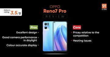 Oppo Reno 7 Pro Review: 11 Ratings, Pros and Cons