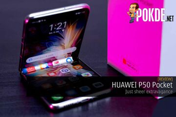 Huawei P50 Pocket test par Pokde.net