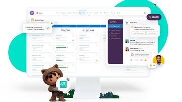 Salesforce Sales Cloud test par TechRadar