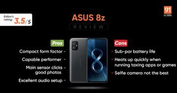 Asus 8z reviewed by 91mobiles.com