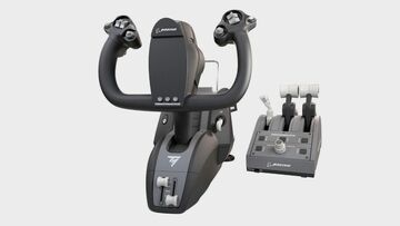 Thrustmaster TCA Yoke Pack Boeing Edition testé par PCGamer Thrustmaster TCA Yoke Pack Boeing Edition testé par PCGamer