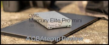 OWC Mercury Elite Pro Mini test par GBATemp