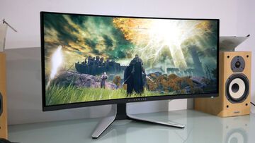 Alienware AW3423DW test par GamesRadar