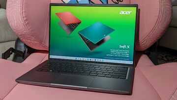 Acer Swift X testé par Laptop Mag Acer Swift X testé par Laptop Mag