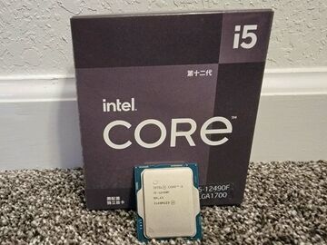 Test Intel Core i5-12490F