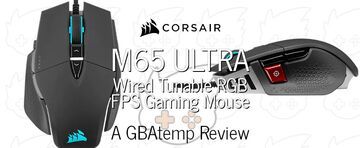 Corsair M65 test par GBATemp