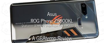 Asus ROG Phone test par GBATemp