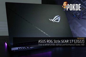Asus ROG Strix SCAR 17 test par Pokde.net