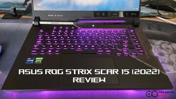 Asus ROG Strix Scar 15 test par TotalGamingAddicts