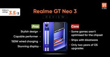 Realme GT Neo 3 Review: 53 Ratings, Pros and Cons