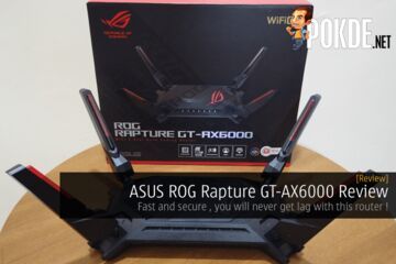 Asus ROG Rapture GT-AX6000 test par Pokde.net