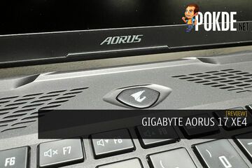 Gigabyte Aorus 17 XE4 test par Pokde.net