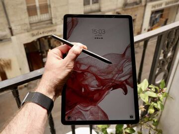 Samsung Galaxy Tab S8 test par CNET France